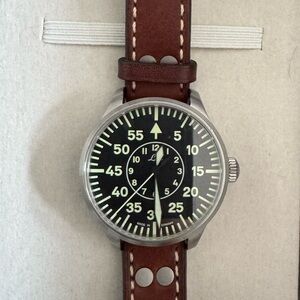 Men's Aviator Laco Aachen 39 mm Automatic Watch